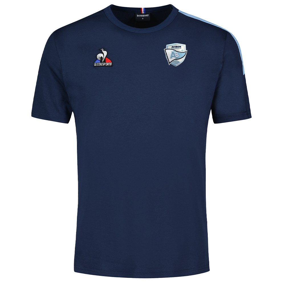 Le Coq Sportif Ab Presentation Short Sleeve Women\'s T-shirts Blue | 63AMUQONH