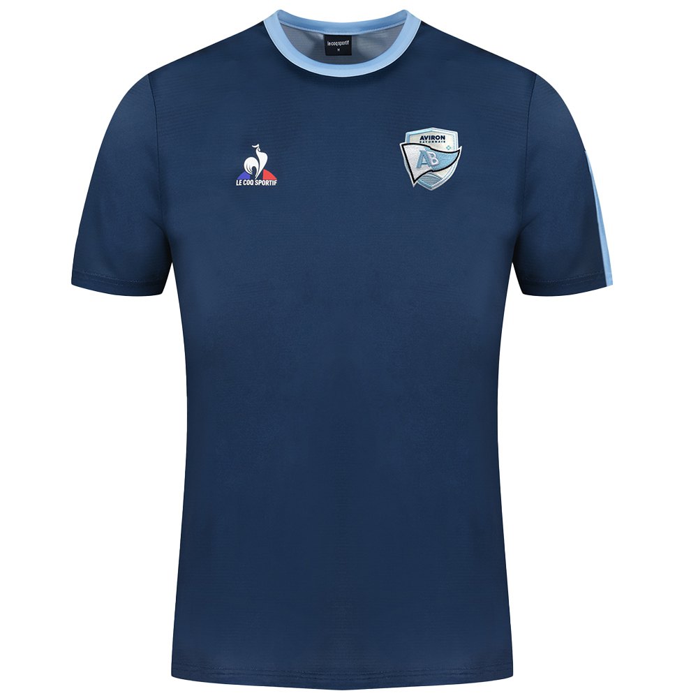 Le Coq Sportif Ab Short Sleeve Men\'s T-shirts Blue | 89XOCPFEB