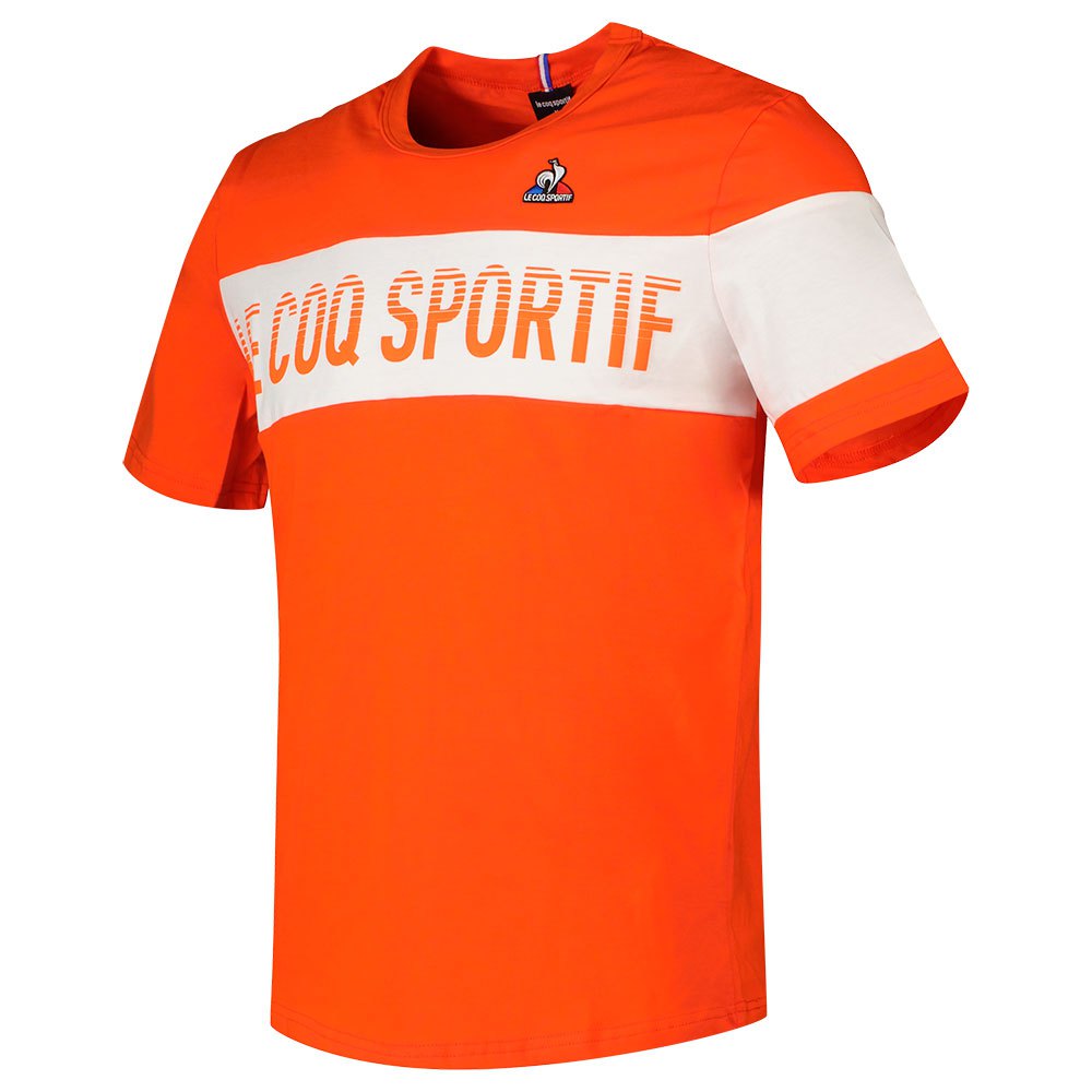 Le Coq Sportif Bat N°2 Short Sleeve Men's T-shirts Orange | 90MRYTPDB