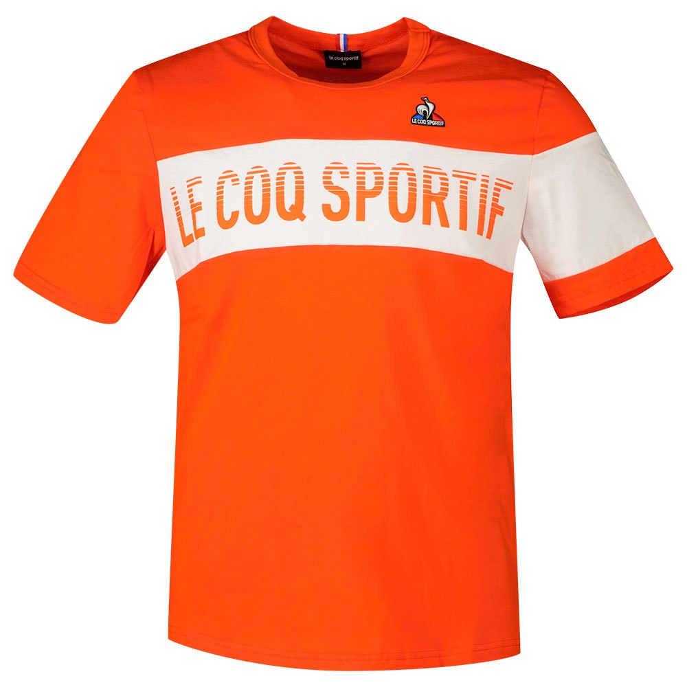 Le Coq Sportif Bat N°2 Short Sleeve Men\'s T-shirts Orange | 90MRYTPDB