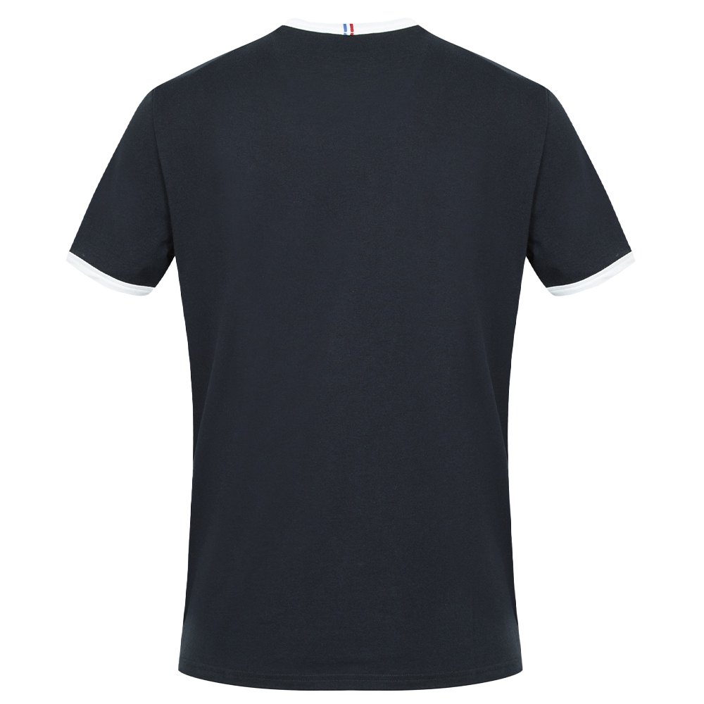 Le Coq Sportif Bat N°3 Short Sleeve Round Neck Men's T-shirts Blue | 20HJLQRUK