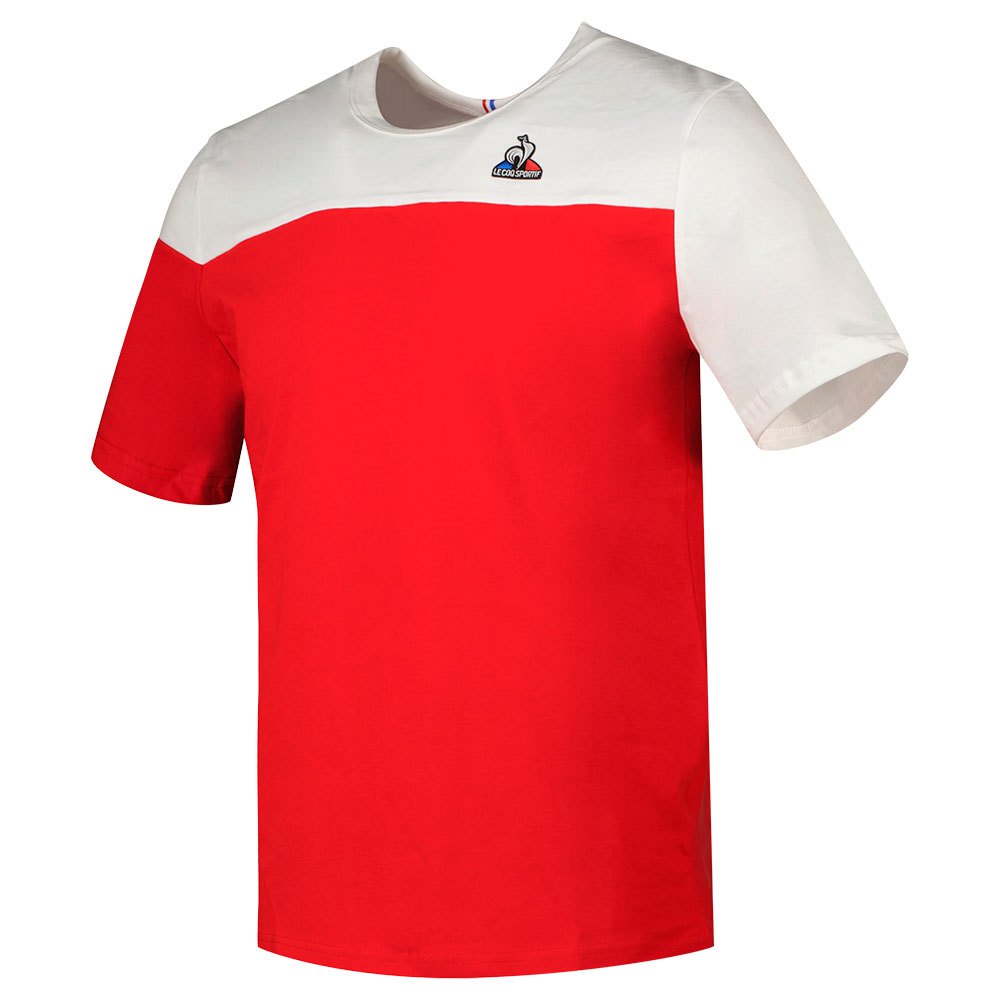 Le Coq Sportif Bat N°3 Short Sleeve Women's T-shirts Red | 78RJOCMVH