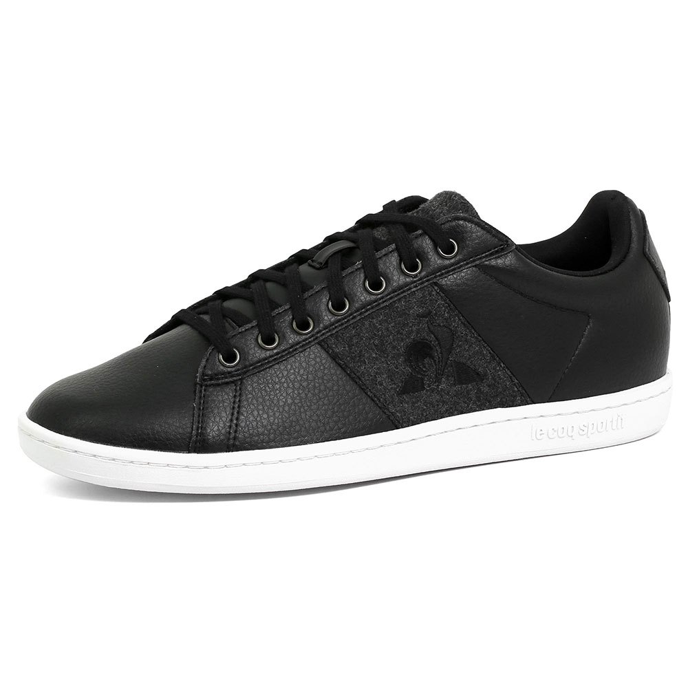 Le Coq Sportif Court Classic Winter Men\'s Sneakers Black | 74HUNBJMK