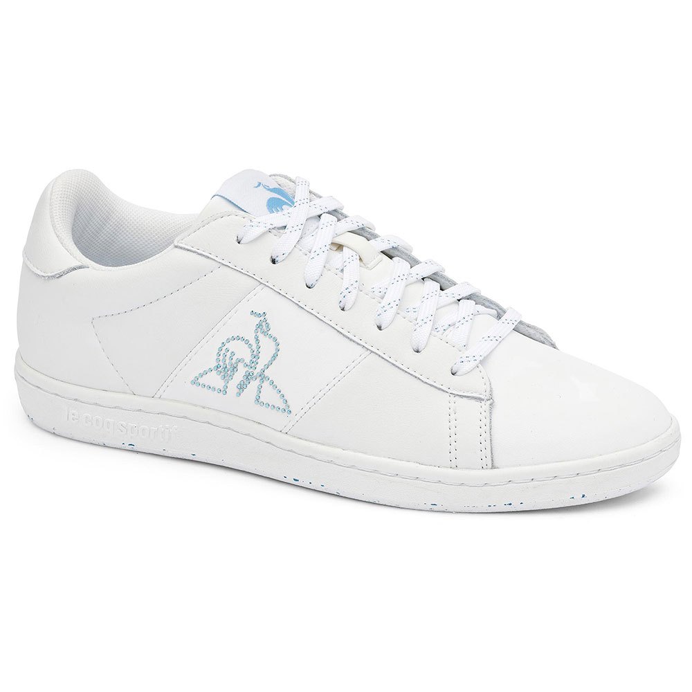 Le Coq Sportif Court Match Metallic Women\'s Sneakers White | 13LODPAXY