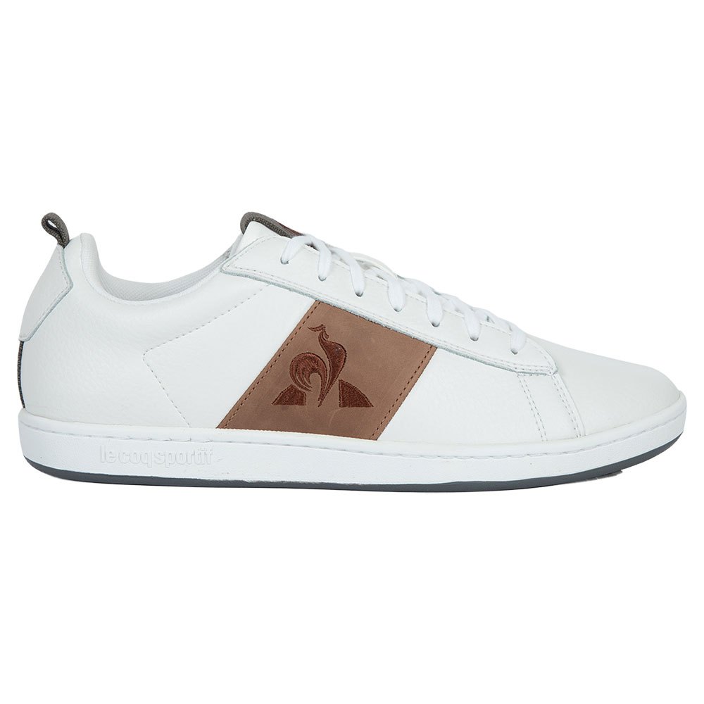 Le Coq Sportif Courtclassic Workwear Leather Men's Sneakers White | 74GICBVKN