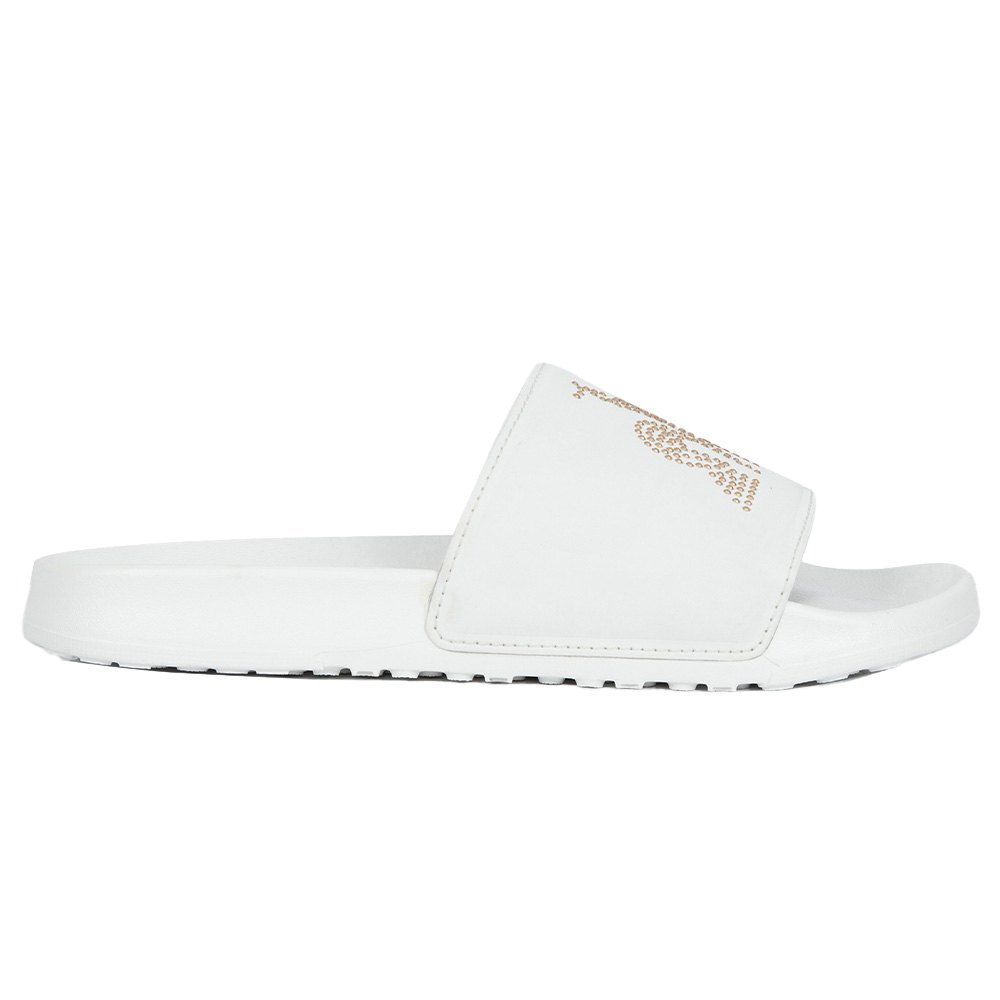 Le Coq Sportif Diamond Women's Slides White | 09KEYSTHI