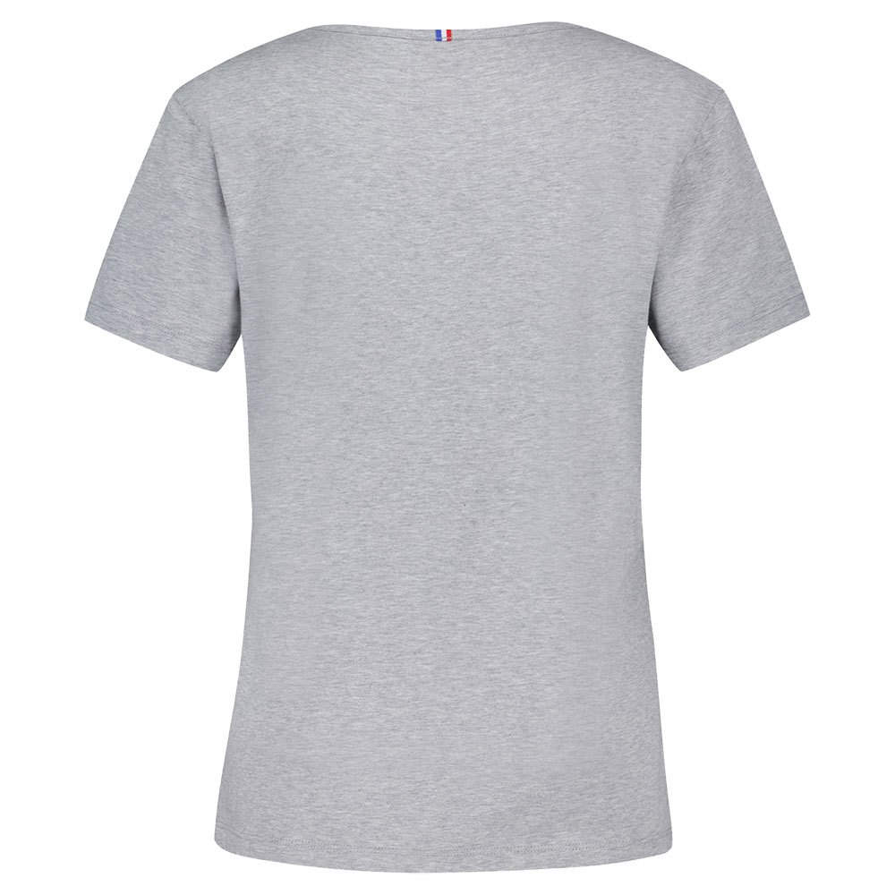 Le Coq Sportif Ess Col V N°1 Short Sleeve Women's T-shirts Grey | 78PCUWISO