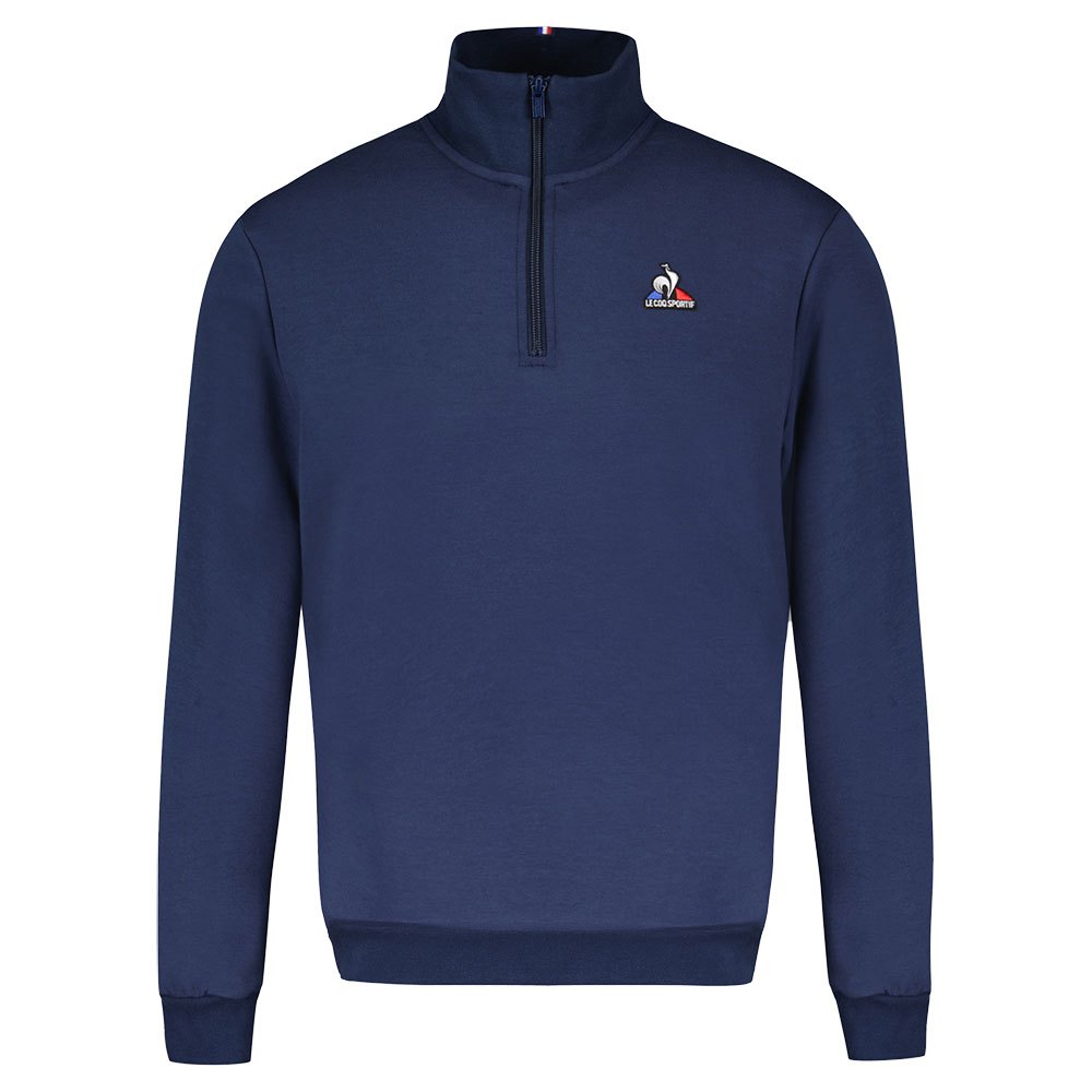 Le Coq Sportif Ess N°1 Half Zip Men\'s Sweatshirts Blue | 56ATRJHVX