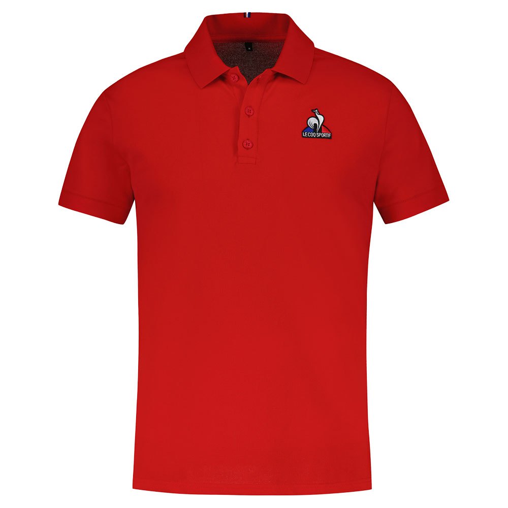 Le Coq Sportif Ess N°2 Short Sleeve Men\'s Polo Shirts Red | 62MXAREZS