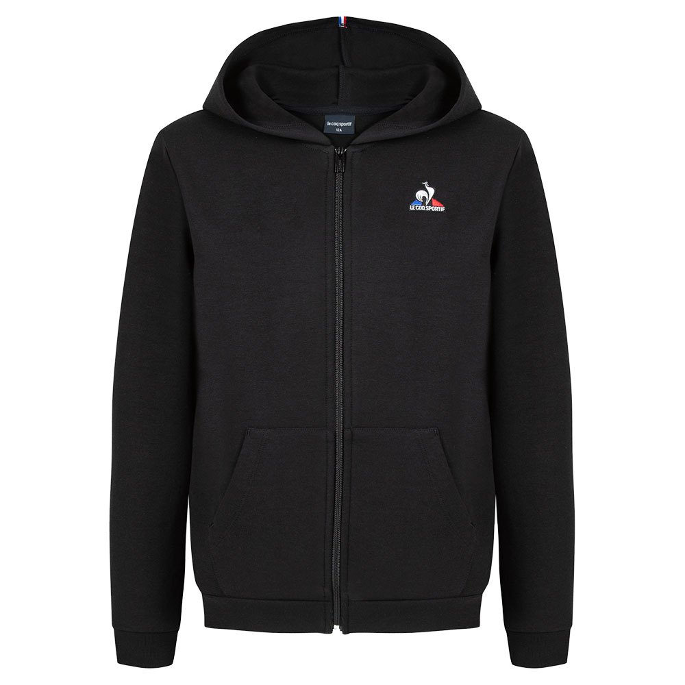 Le Coq Sportif Essential N°1 Full Zip Kids\' Sweatshirts Black | 31XKMBIGR