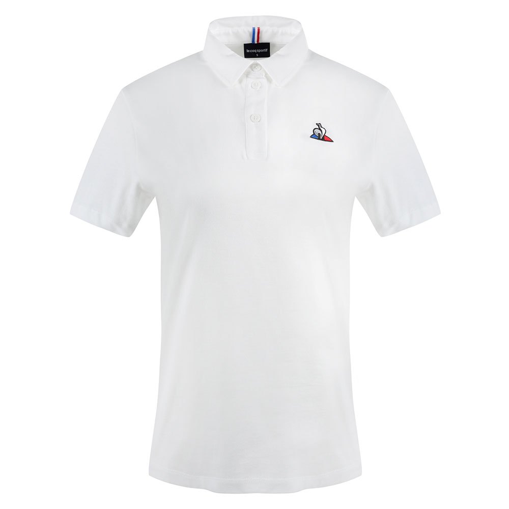 Le Coq Sportif Essential Nº2 Short Sleeve Women\'s Polo Shirts White | 83LUSFTAR