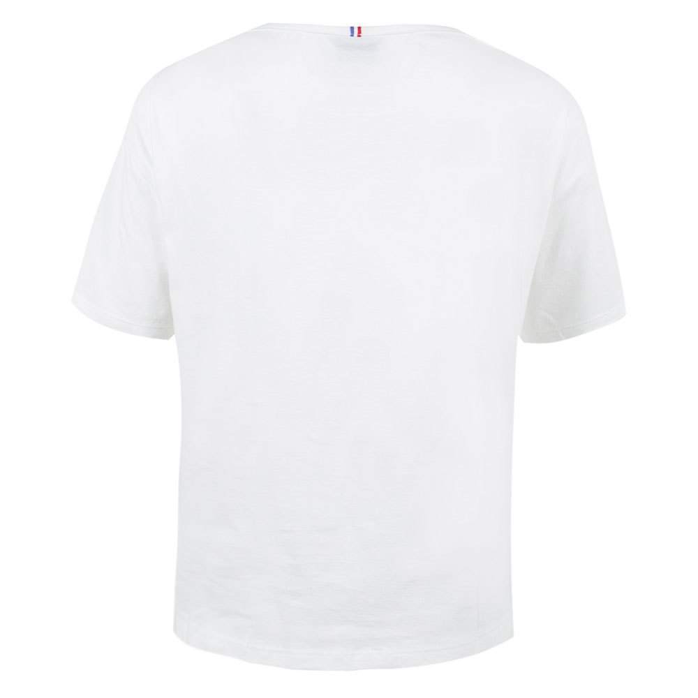 Le Coq Sportif Essential Nº4 Short Sleeve Women's T-shirts White | 59WACFTKX