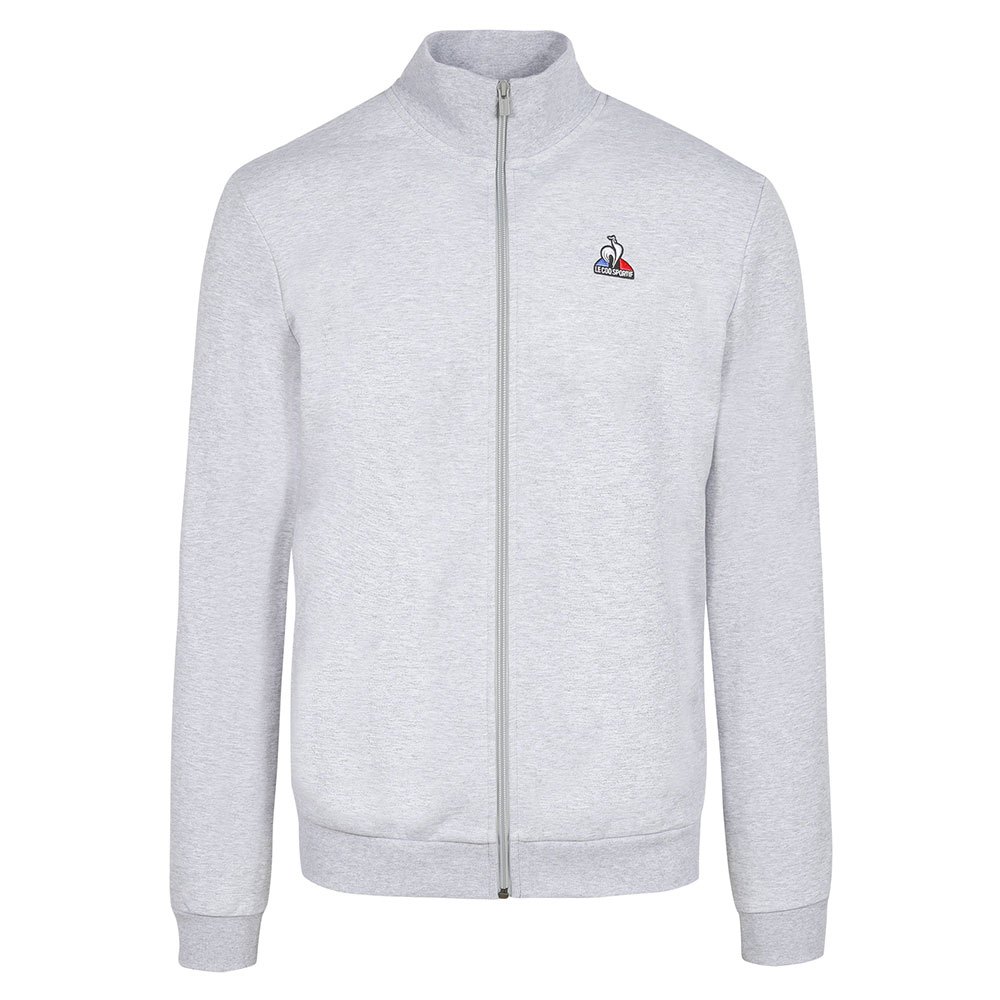 Le Coq Sportif Essentials N3 Full Zip Men\'s Sweatshirts Grey | 12MROGYNQ