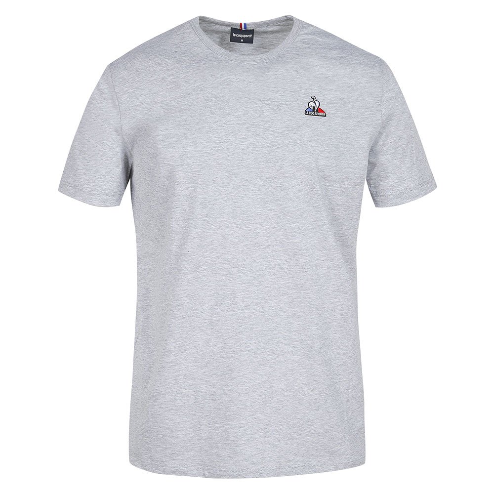 Le Coq Sportif Essentials N3 Short Sleeve Men\'s T-shirts Grey | 18TOCPAEB