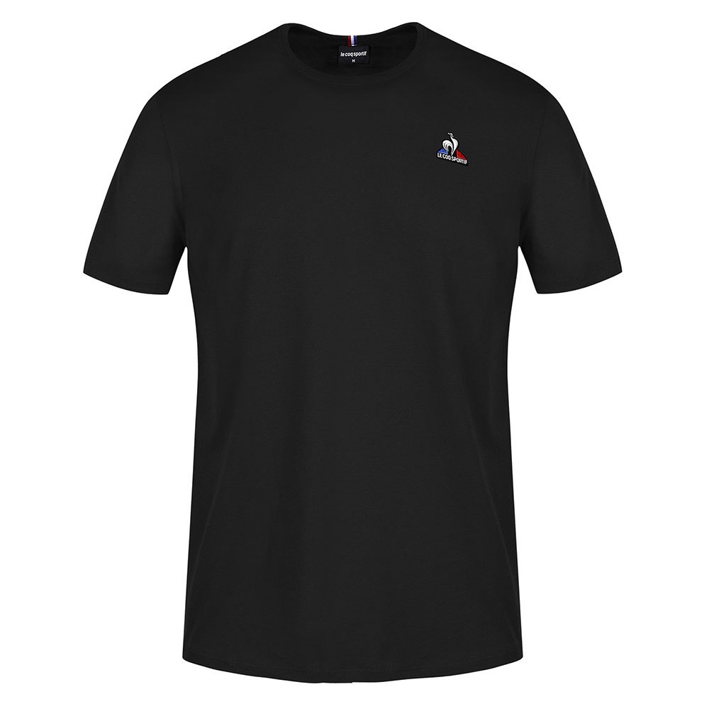 Le Coq Sportif Essentials N3 Short Sleeve Men\'s T-shirts Black | 40OCHSEUB