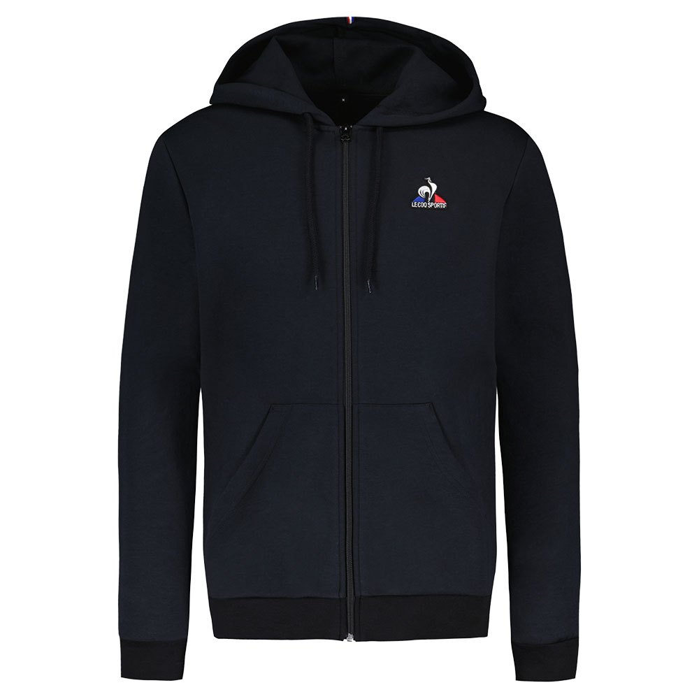 Le Coq Sportif Essentials N°4 Full Zip Men\'s Sweatshirts Black | 48BZMVFRH