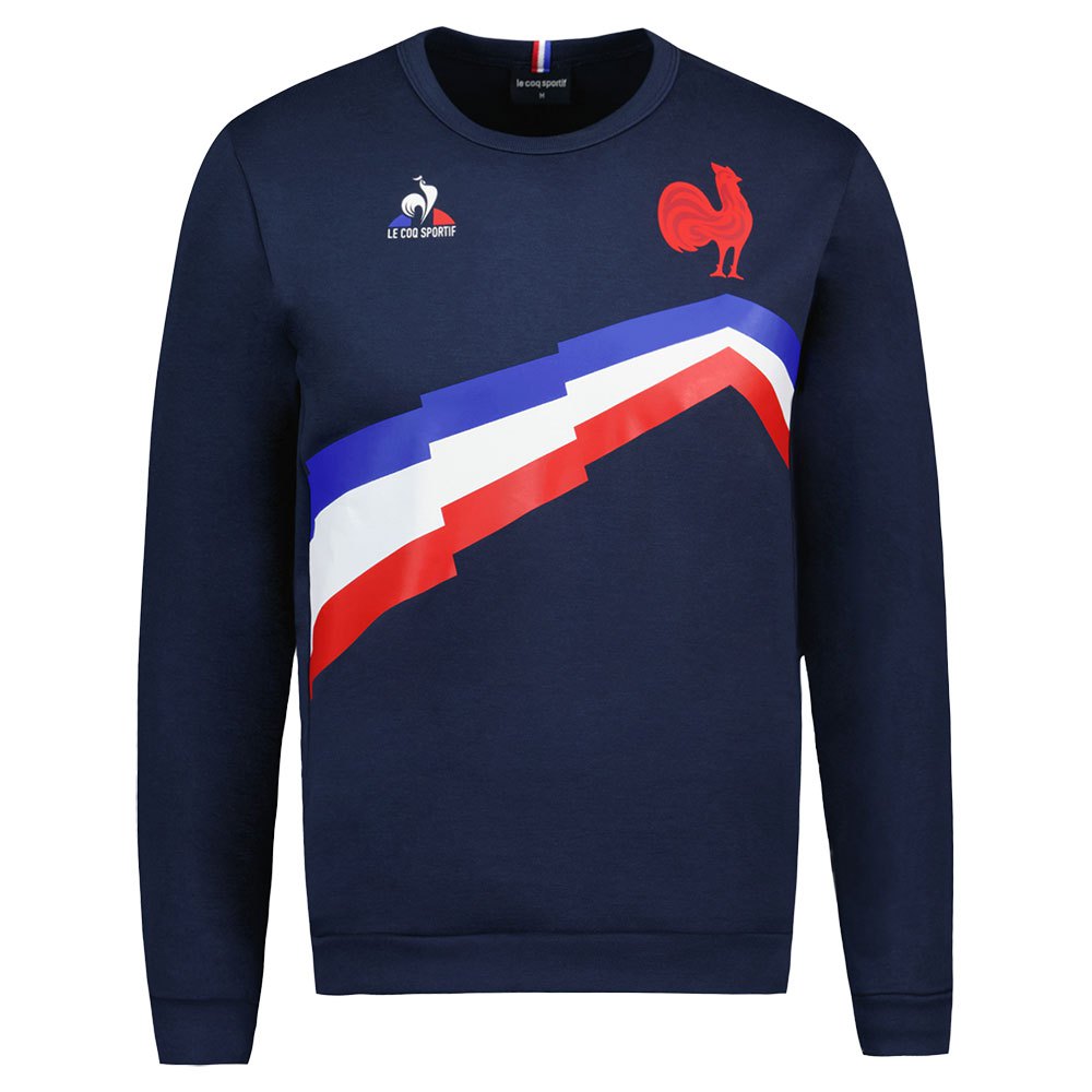 Le Coq Sportif Ffr Fanwear N°1 Men\'s Sweatshirts Blue | 92IQJCKWA