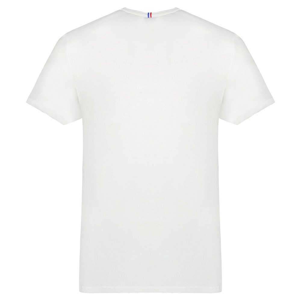 Le Coq Sportif Ffr Fanwear N°1 Short Sleeve Men's T-shirts White | 12VWAZPIR