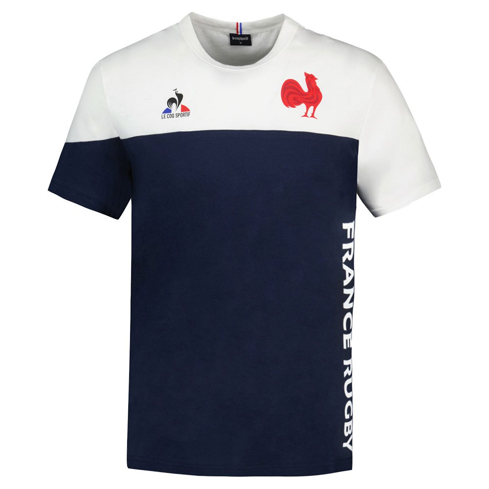 Le Coq Sportif Ffr Fanwear N°2 Short Sleeve Men\'s T-shirts Blue | 68LBHRQEM