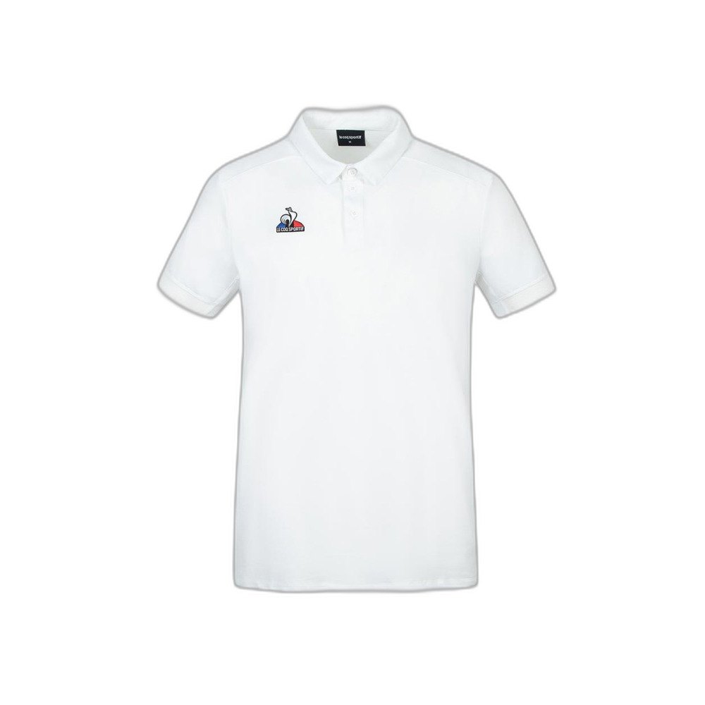 Le Coq Sportif N°6 Short Sleeve Men\'s Polo Shirts White | 23UKNRWFS