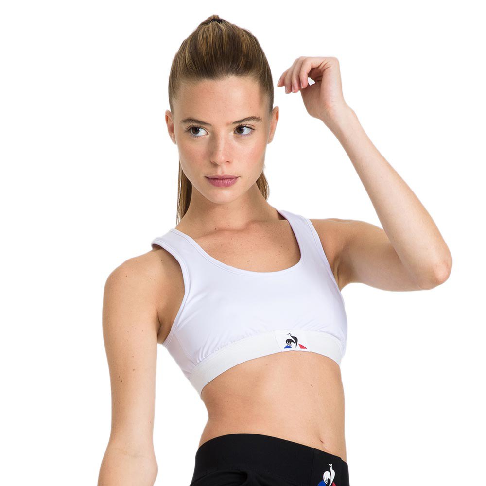 Le Coq Sportif Nº1 Women\'s Sports-bra White | 56SJCBIFH