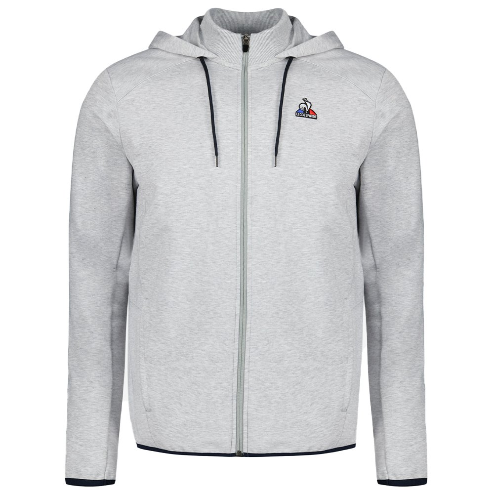 Le Coq Sportif Perf N°2 Full Zip Men\'s Sweatshirts Grey | 84IOADLTQ