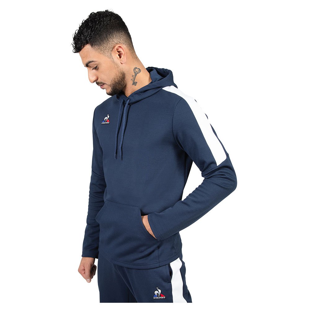 Le Coq Sportif Presentation Bicolore N°1 Men\'s Sweatshirts Blue | 37OBVXKHE