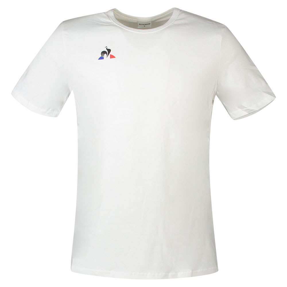 Le Coq Sportif Presentation Short Sleeve Men\'s T-shirts White | 30MBFUXTK