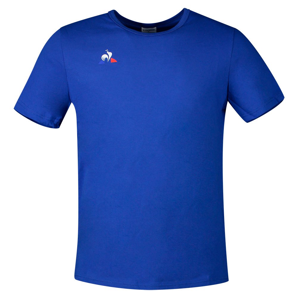 Le Coq Sportif Presentation Short Sleeve Men\'s T-shirts Blue | 38BZFTUPH