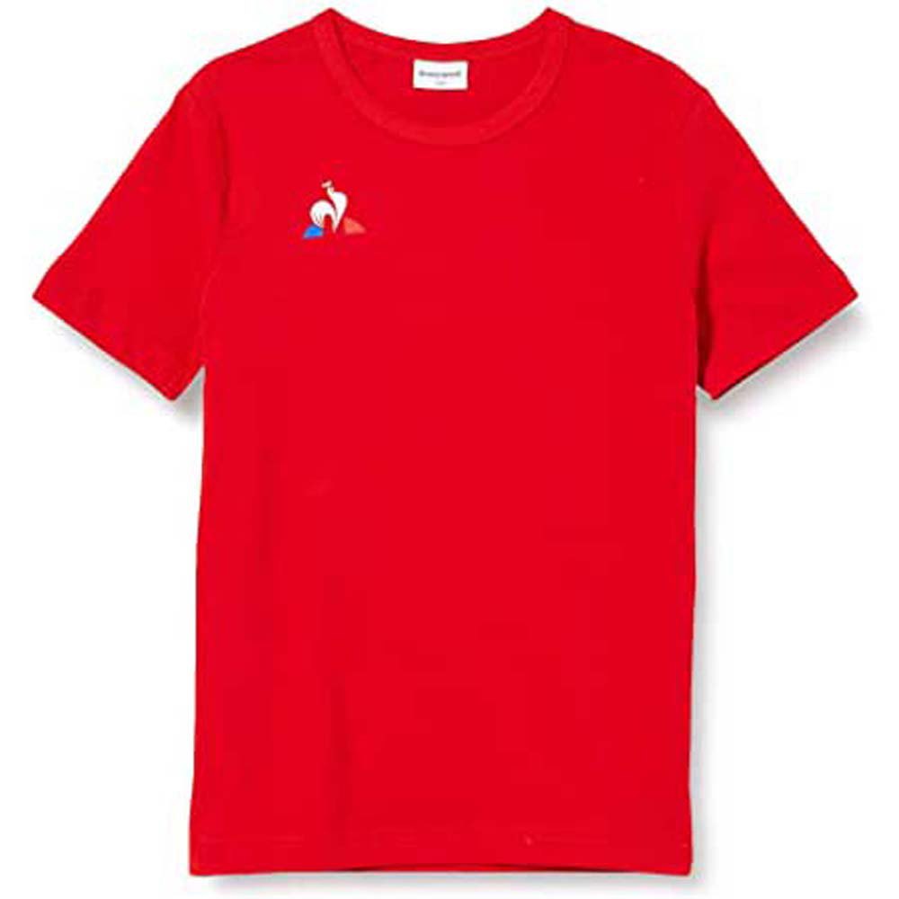 Le Coq Sportif Presentation Short Sleeve Kids\' T-shirts Red | 86CBGXWQV