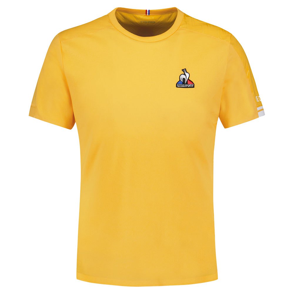 Le Coq Sportif Replica 22 N°1 Short Sleeve Men\'s T-shirts Yellow | 41FYDMANW