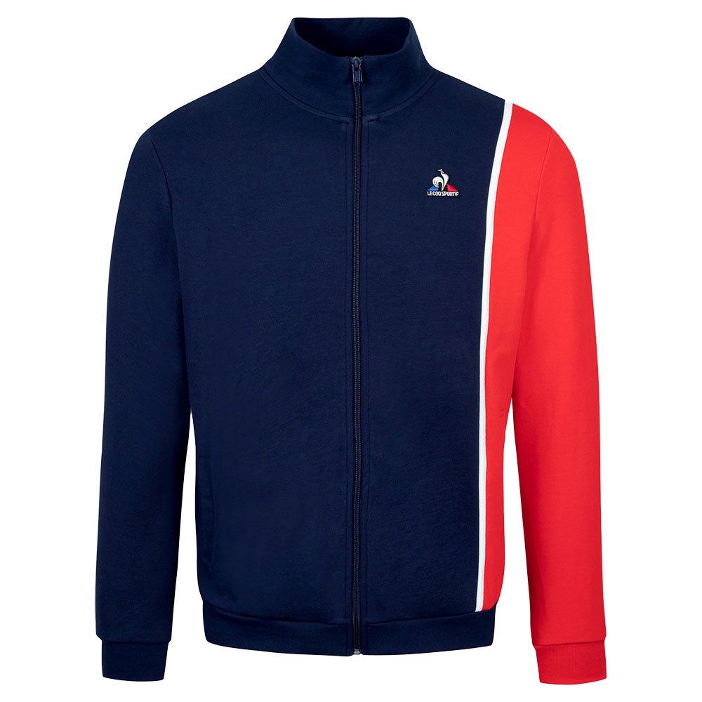 Le Coq Sportif Saison 1 N°1 Full Zip Men\'s Sweatshirts Blue | 98FRKBWIC