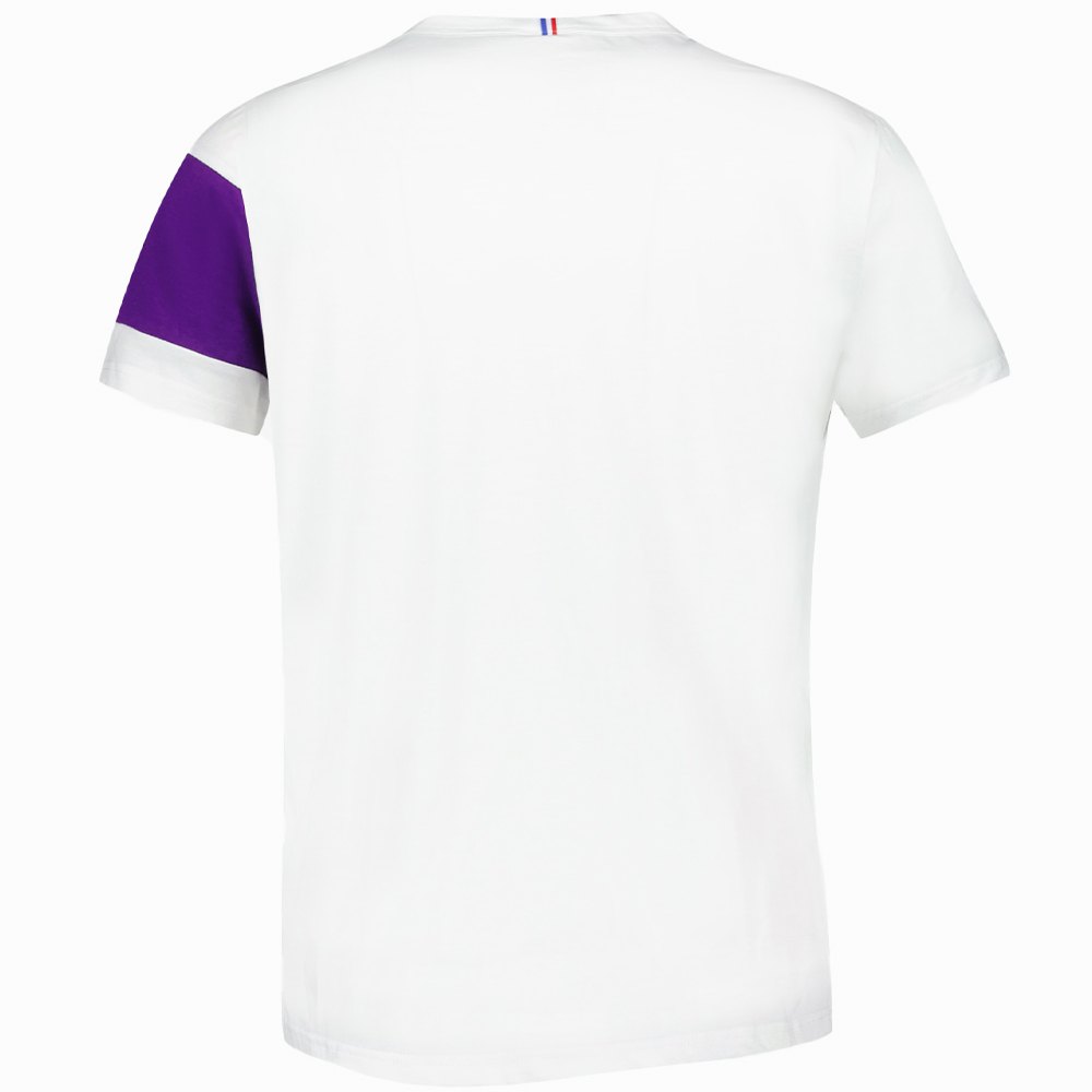 Le Coq Sportif Saison 2 N°1 Short Sleeve Men's T-shirts White | 86JKBHGZE