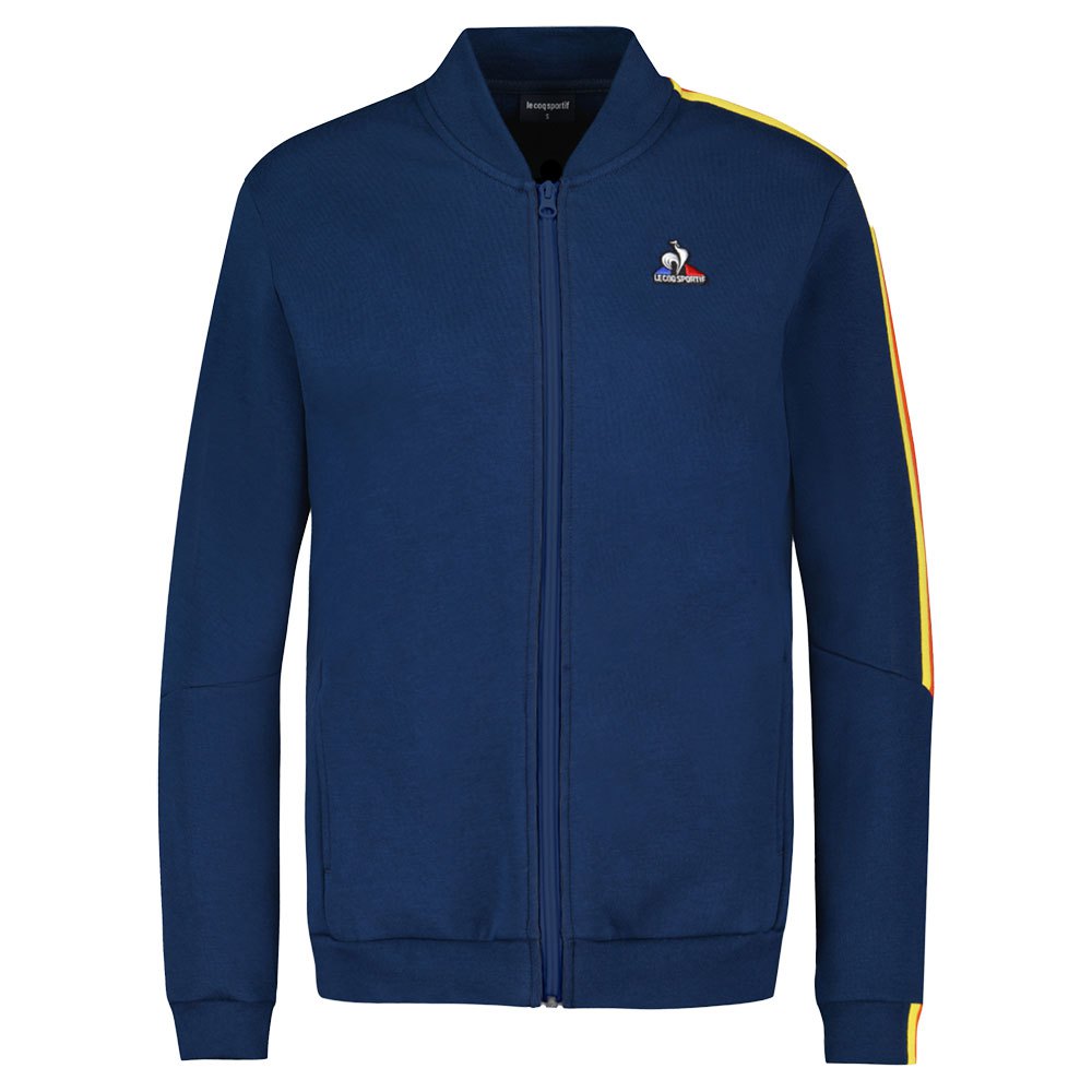 Le Coq Sportif Saison N°1 Full Zip Women\'s Sweatshirts Blue | 72RPMYLJG