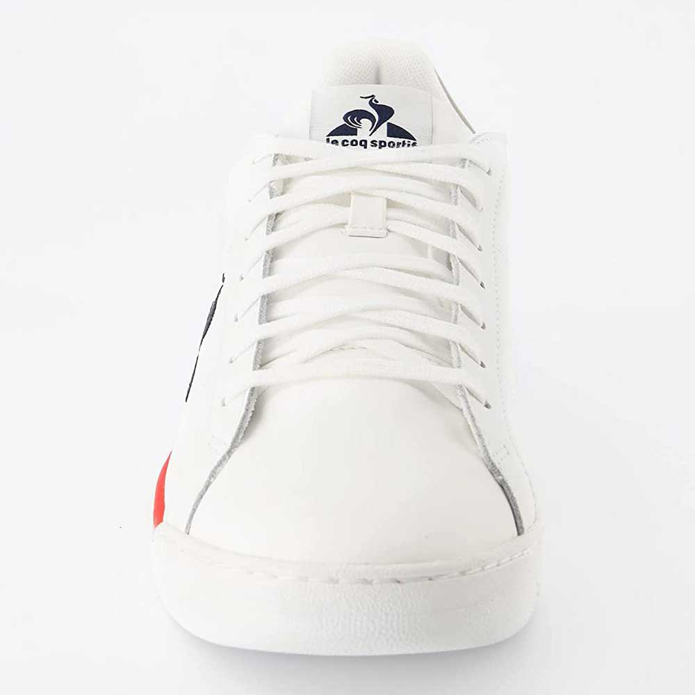 Le Coq Sportif Stadium Tricolore Men's Sneakers White | 13OUIJDLE