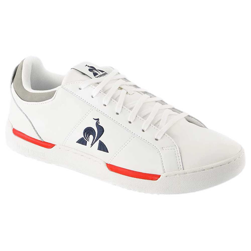 Le Coq Sportif Stadium Tricolore Men\'s Sneakers White | 13OUIJDLE