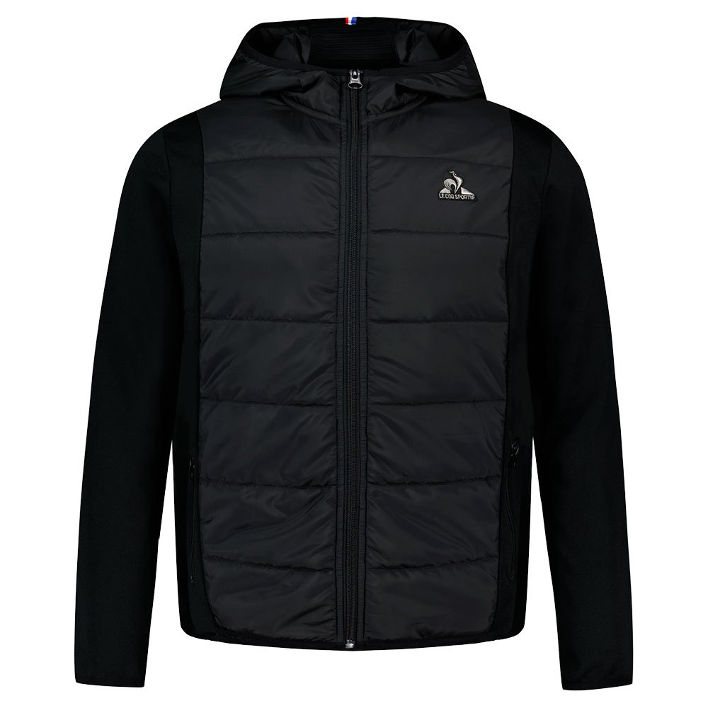 Le Coq Sportif Tech N°1 Full Zip Men\'s Sweatshirts Black | 70PMZWQUY