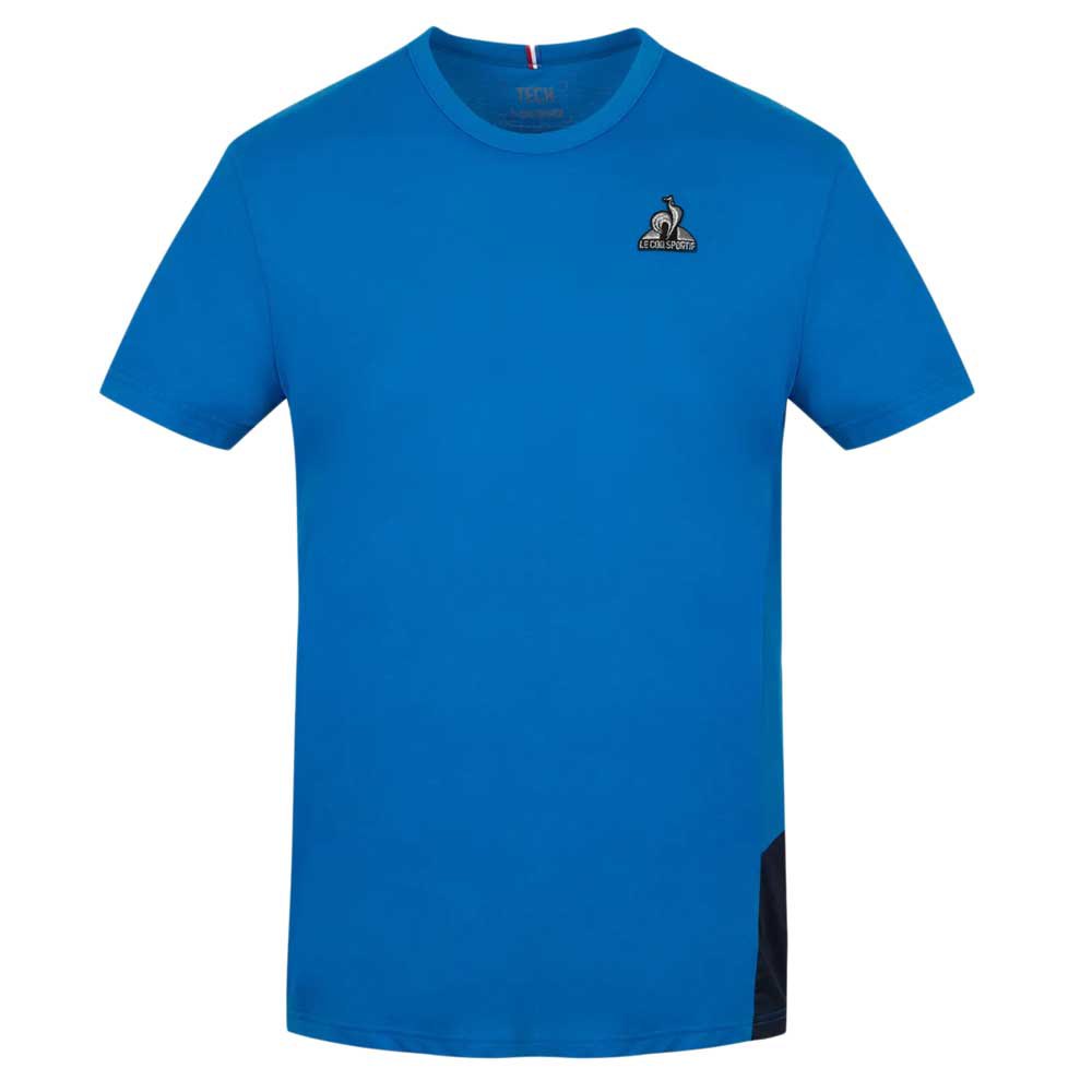 Le Coq Sportif Tech N°1 Short Sleeve Round Neck Men\'s T-shirts Blue | 79KGBCIML