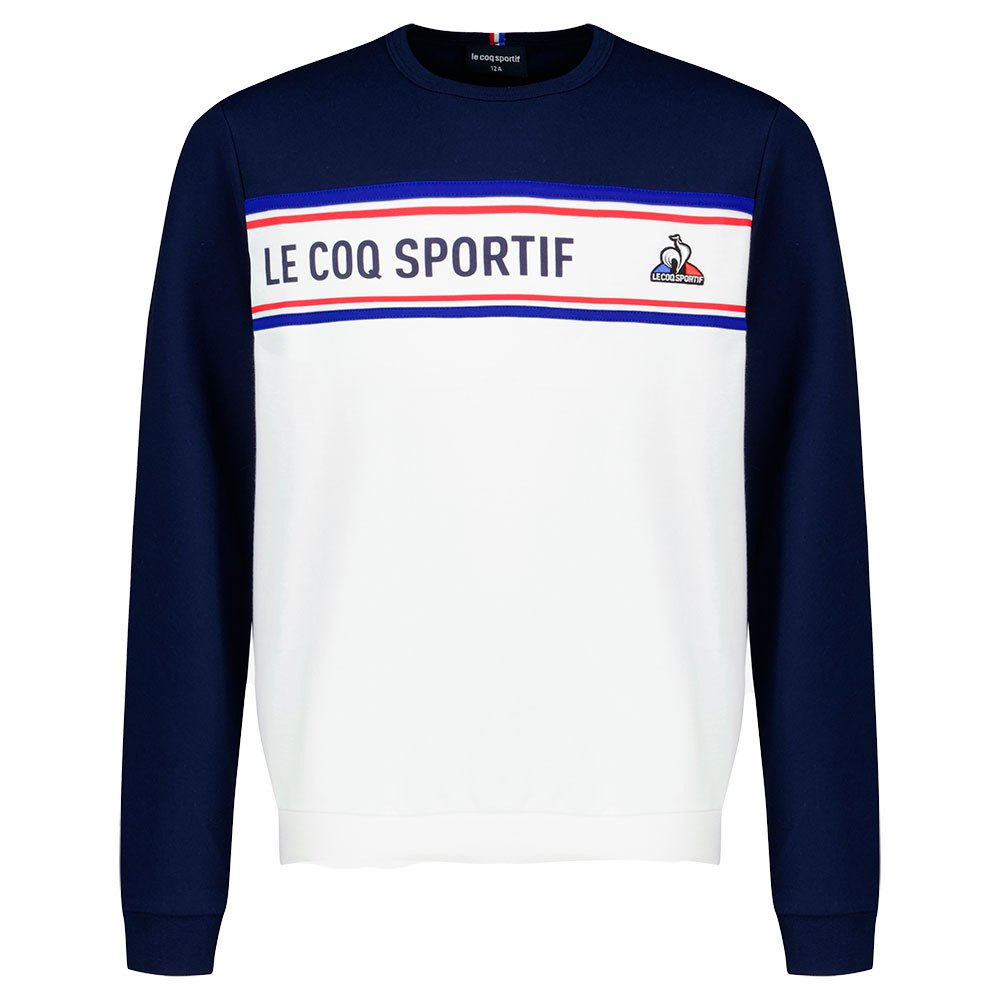 Le Coq Sportif Tri N°1 Kids\' Sweatshirts White | 65NMIGUZE