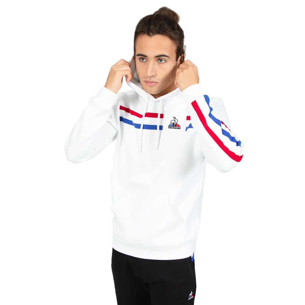 Le Coq Sportif Tri N°1 Men\'s Sweatshirts White | 65AUJZBHI