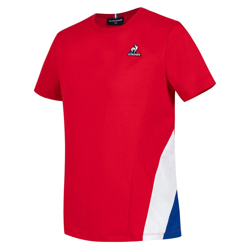 Le Coq Sportif Tri N°1 Short Sleeve Kids\' T-shirts Red | 05FXDHEPB