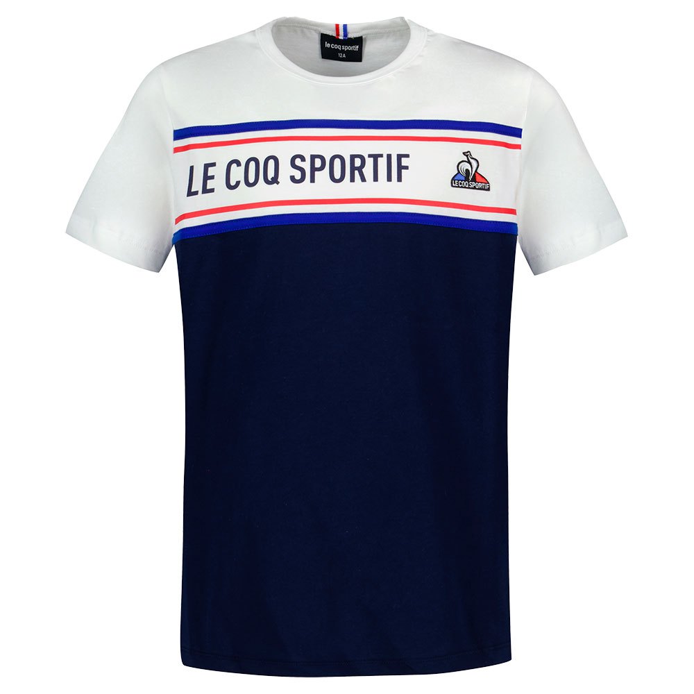 Le Coq Sportif Tri N°2 Short Sleeve Kids\' T-shirts Blue | 86GCTUBAE