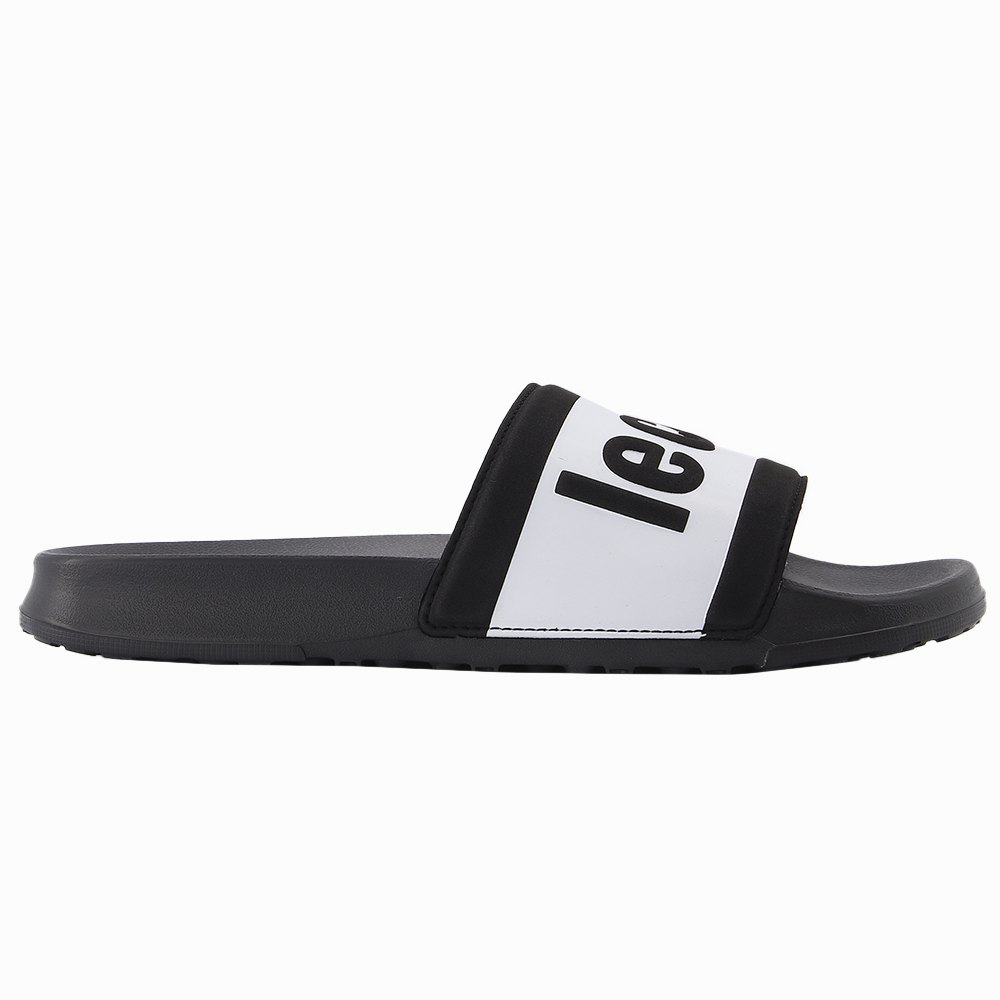 Le Coq Sportif Wording Women's Slides Black | 05JUSIPTR