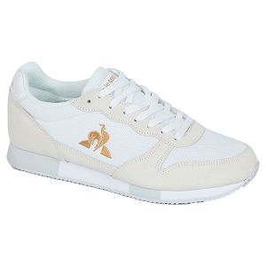 Le Coq Sportif Alpha Metallic Men's Running Shoes White | 89SKRHTNQ