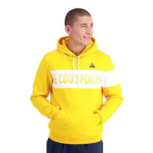 Le Coq Sportif Bah N°1 Men's Sweatshirts Yellow | 47SODMQLI