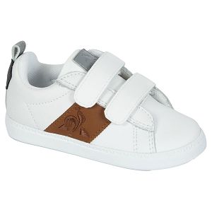 Le Coq Sportif Court Classic Kids' Sneakers White | 58BECYSZF