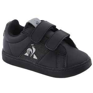 Le Coq Sportif Courtclassic Inf 2 Tones Kids' Sneakers Black | 16JDECUST