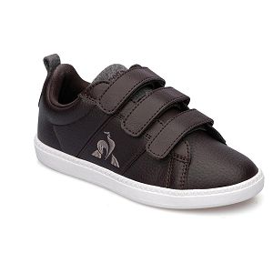 Le Coq Sportif Courtclassic Ps Kids' Sneakers Brown | 31YZMQPSA