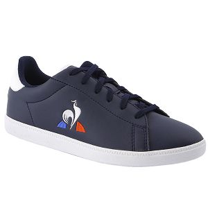 Le Coq Sportif Courtset Gs Kids' Sneakers Blue | 15BCFAZUE