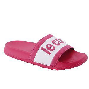 Le Coq Sportif Diamond Women's Slides Pink | 56ALOSQZJ